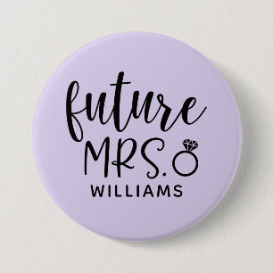 Future Mrs Junggeselinnen-Abschied Button