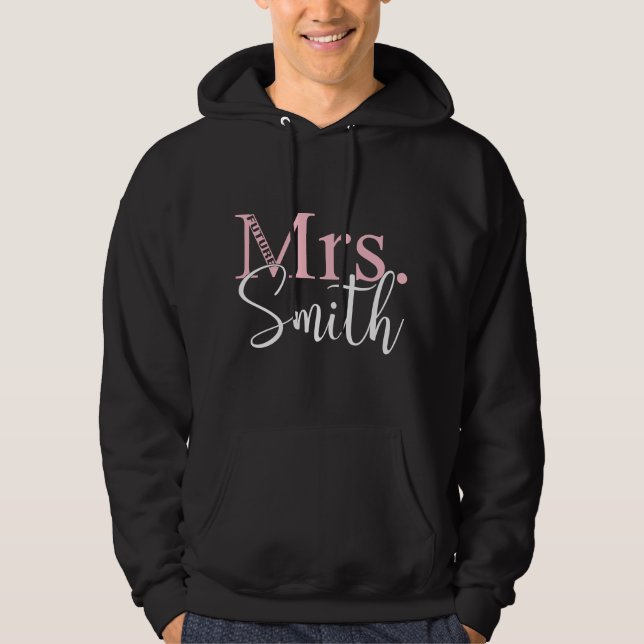 Future Mrs. Smith Bachelorette Party Bridal Shower Hoodie (Vorderseite)
