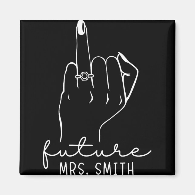Future Mrs. Smith New Bridal To Be Fiance Bachelor Magnet (Vorne)