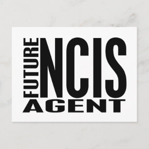 Future NCIS Agent Postkarte