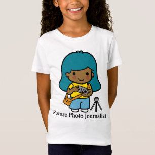 Future Niedlich Girl Fotograf / Foto Journalist T-Shirt