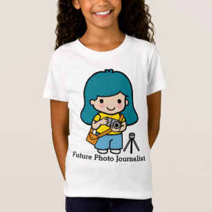 Future Niedlich Girl Fotograf / Foto Journalist T-Shirt