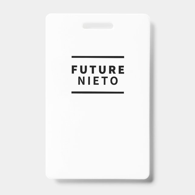 Future nieto ausweis (Vorderseite)