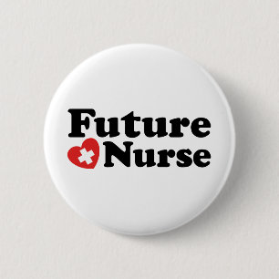Future Nurse Button