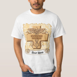 Future Nurse Cross Caduceus T-Shirt
