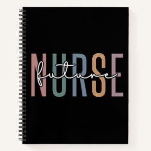 Future Nurse Krankenschwester in Ausbildungsgesc Notizbuch