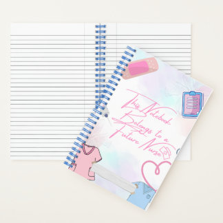 Future Nurse Notebook Notizbuch