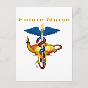 Future Nurse Postkarte
