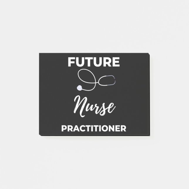 Future Nurse Practitioner Post-it Klebezettel (Vorderseite)