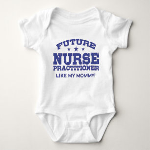 Future Nurse Practitioner wie meine Mama Baby Strampler