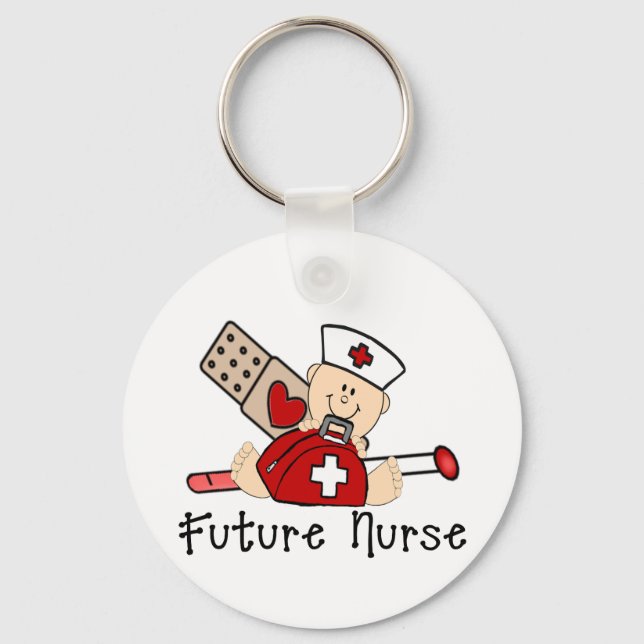 Future Nurse Schlüsselanhänger (Vorderseite)