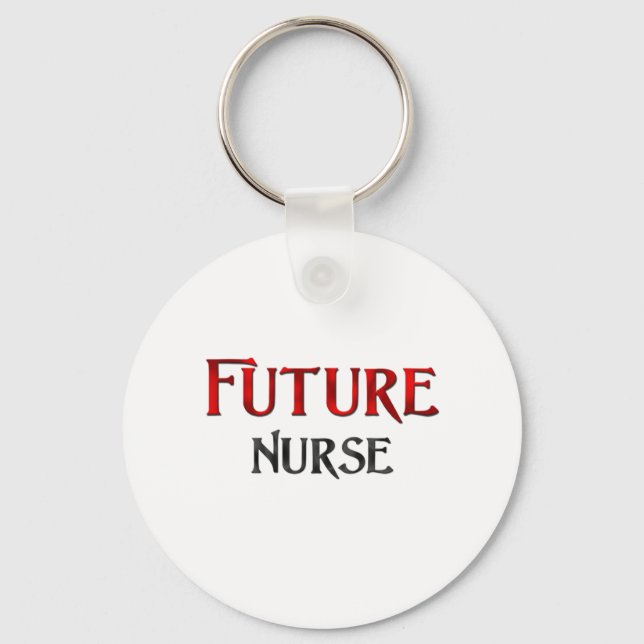 Future Nurse Schlüsselanhänger (Vorderseite)