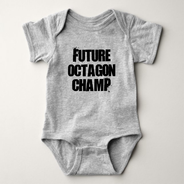 Future Octagon Champ Baby Strampler (Vorderseite)