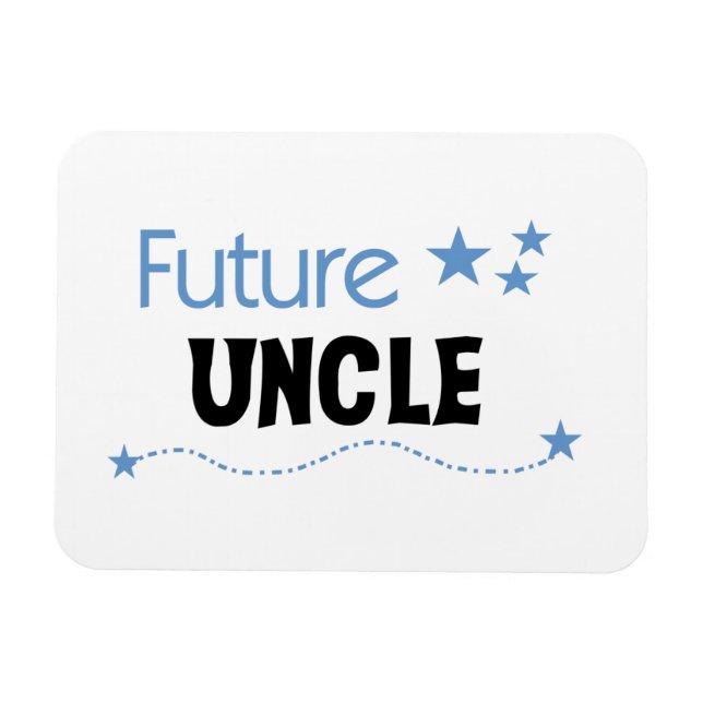 Future Oncle Geschenke Magnet (Horizontal)
