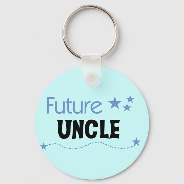 Future Oncle T - Shirt und Geschenke Schlüsselanhänger (Vorderseite)