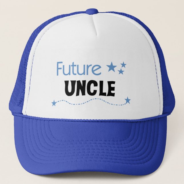 Future Oncle T - Shirt und Geschenke Truckerkappe (Vorderseite)