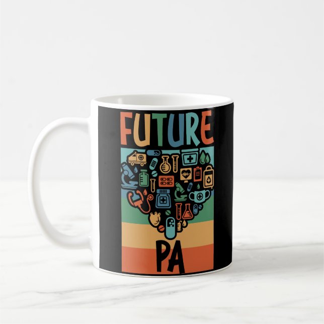 Future PA Student Funny Physician Assistenz Gesche Kaffeetasse (Links)