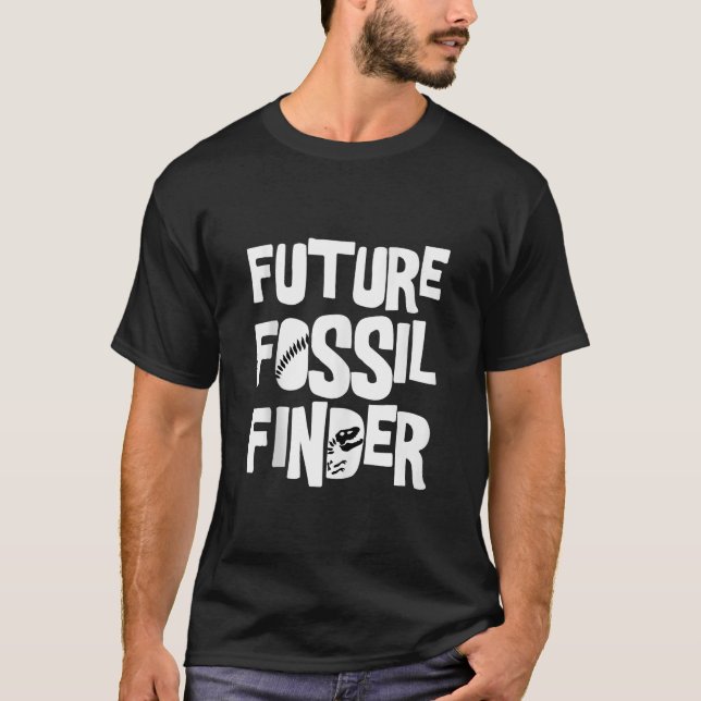 Future Paleontologist Student Paleontology Fossil T-Shirt (Vorderseite)