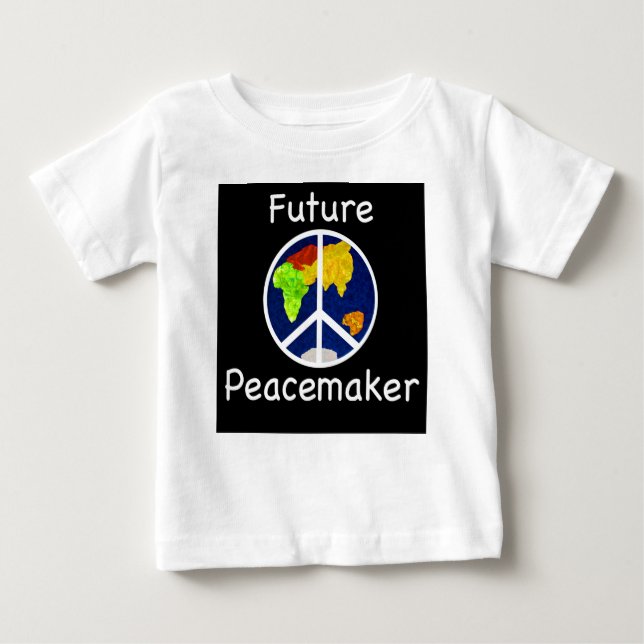 Future Peacemaker Kids Long Sleeve T-Shirt (Vorderseite)