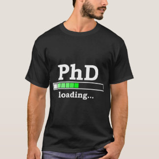 Future PhD Laden Funny PhinisheD Werbeaktion Gesch T-Shirt