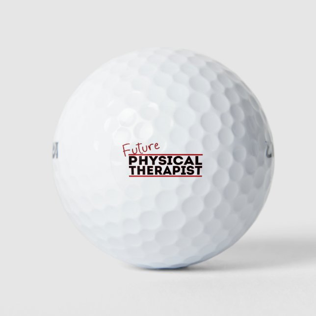 Future Physical Therapist Golfball (Vorderseite)