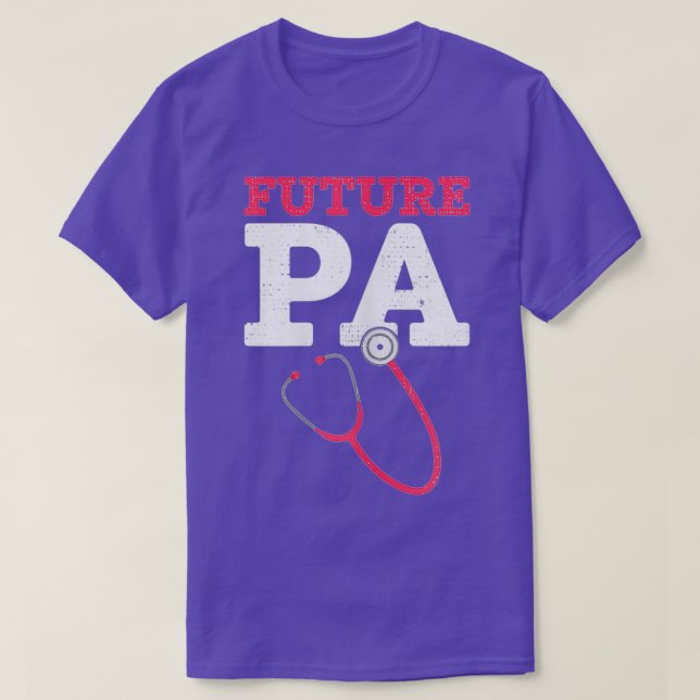 Future Physicians Assistant Gift Men PA scho T-Shirt (Design vorne)