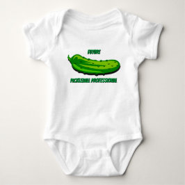 Future Pickleball Beruflich Baby Bodysuit Strampler