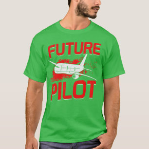 Future Pilot Flight School Chief Avift T-Shirt