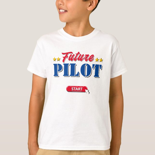 Future Pilot T - Shirt (Vorderseite)