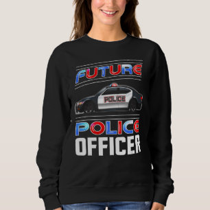 Future Police Officer Costume Future Poli Sweatshirt