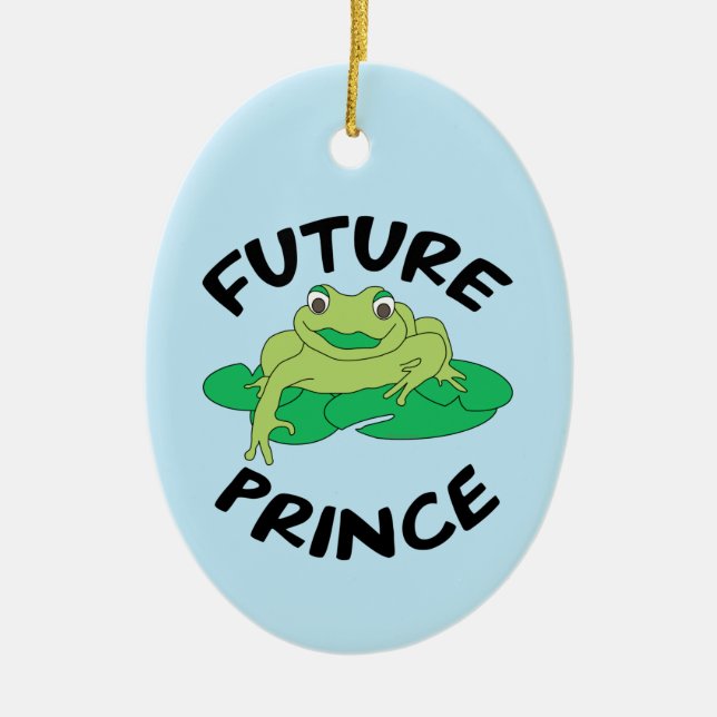 Future Prince Keramik Ornament (Vorne)