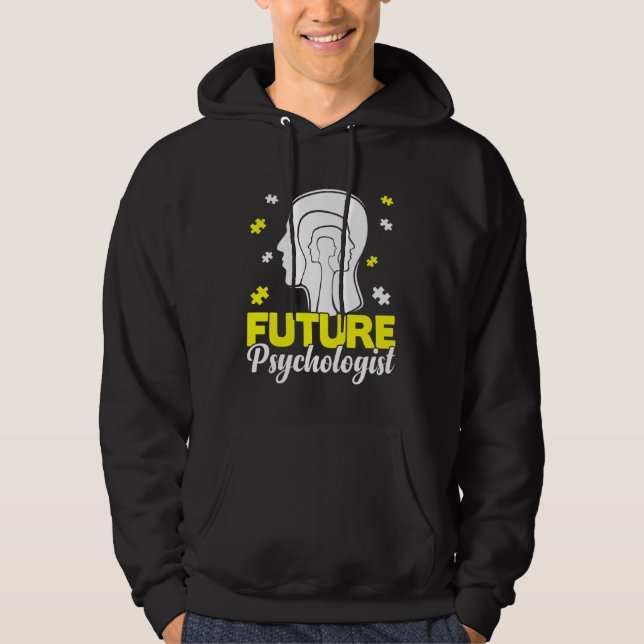 Future Psychologist School Psychology Student Grap Hoodie (Vorderseite)