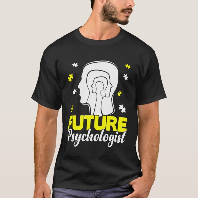 Future Psychologist School Psychology Student Grap T-Shirt (Vorderseite)