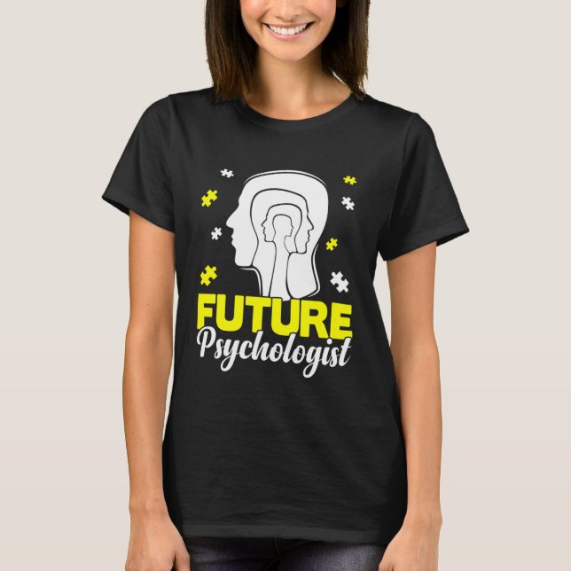 Future Psychologist School Psychology Student Grap T-Shirt (Vorderseite)