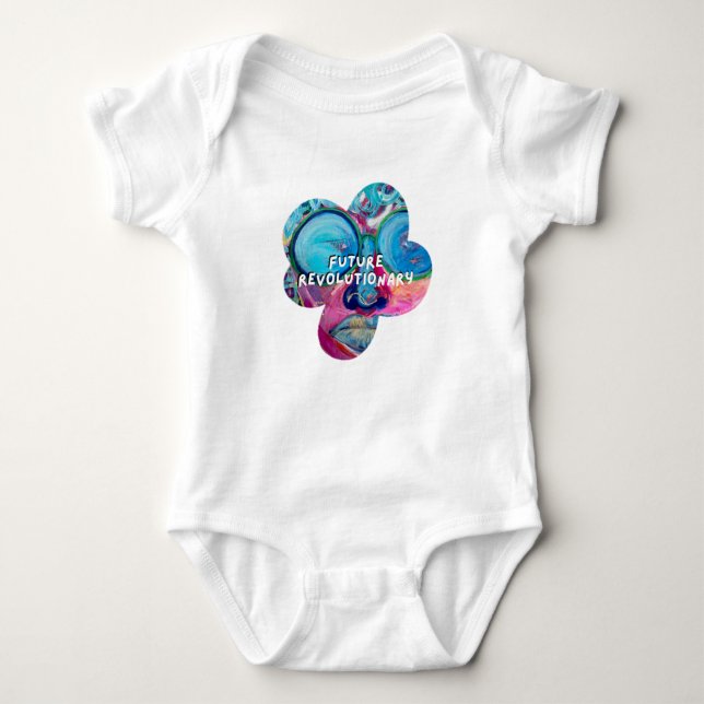 Future Revolutional Baby Body Anzug Baby Strampler (Vorderseite)