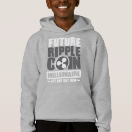 Future RIPPLE Coin Millionaire - Jetzt jeden Tag v Hoodie