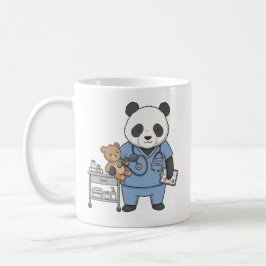Future RN Panda: Adorable Medical Student  Kaffeetasse
