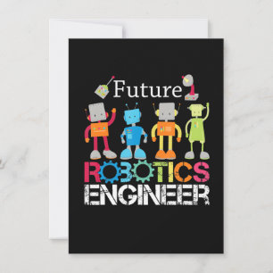 Future Robotics Engineer Roboter Lover Costume Gif Ankündigung