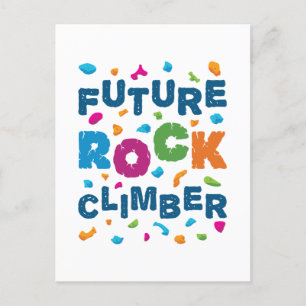 Future Rock Climbing Postkarte