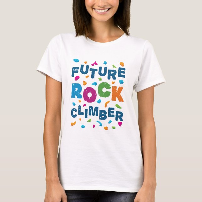 Future Rock Climbing T-Shirt (Vorderseite)