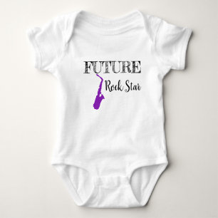 Future Rock Star Baby Bodysuit Baby Strampler