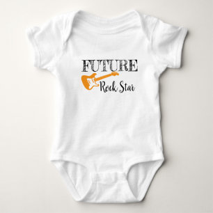Future Rock Star Baby Bodysuit Baby Strampler