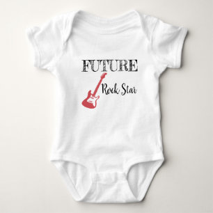 Future Rock Star Baby Bodysuit Baby Strampler