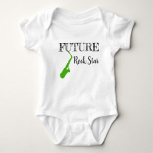 Future Rock Star Baby Bodysuit Baby Strampler