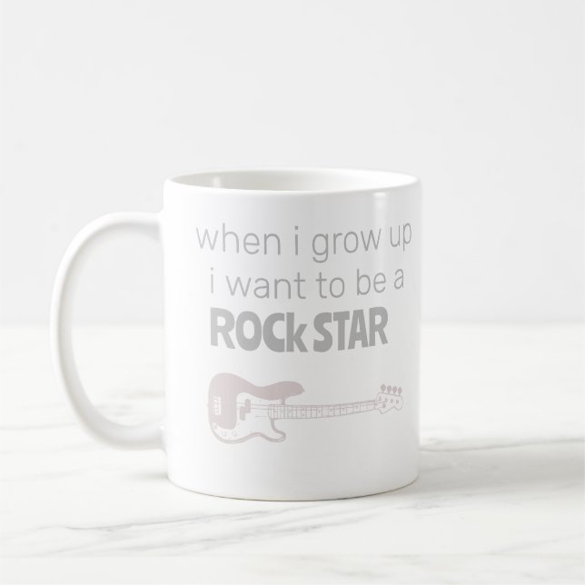 Future Rock Star Coffee Tasse (Links)