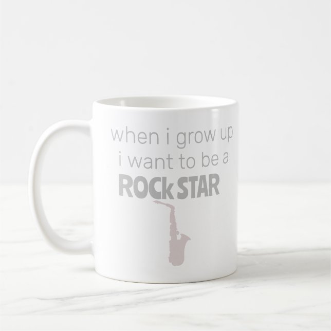 Future Rock Star Coffee Tasse (Links)