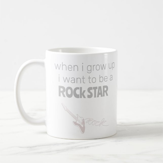 Future Rock Star Coffee Tasse (Links)