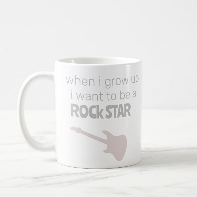 Future Rock Star Coffee Tasse (Links)