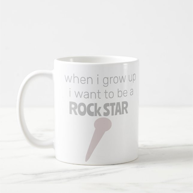 Future Rock Star Coffee Tasse (Links)