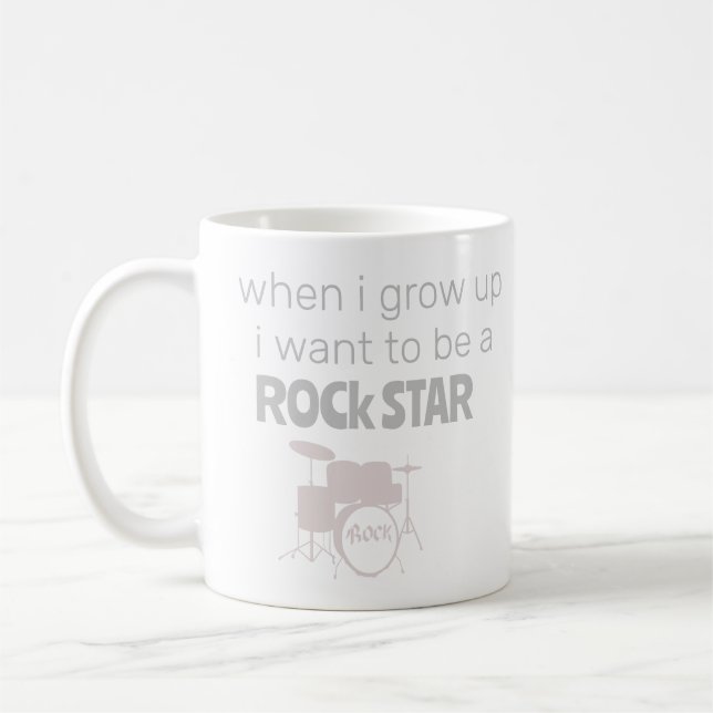 Future Rock Star Coffee Tasse (Links)